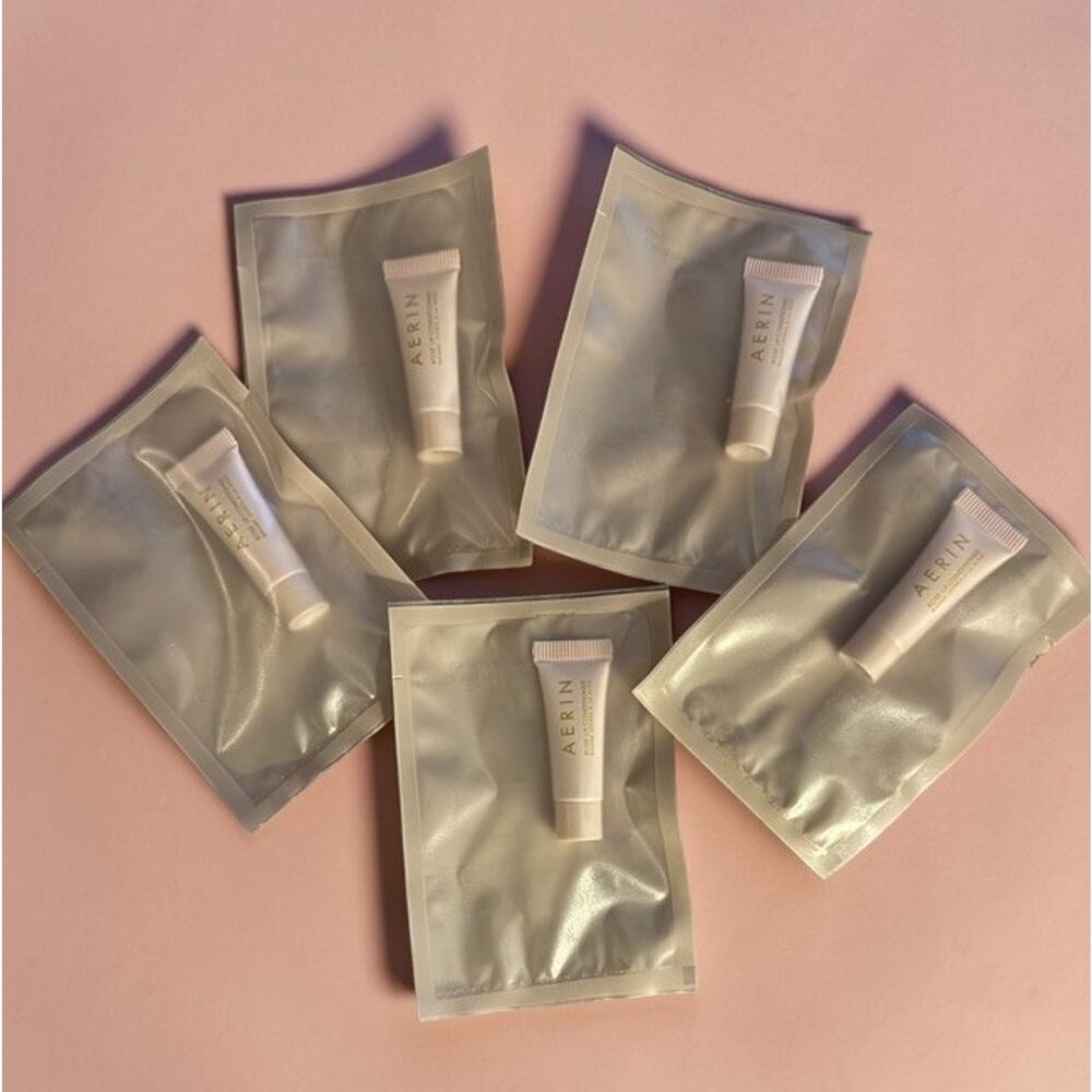 5 x AERIN Rose Lip Conditioner .1 oz / 3 ml NEW/SEALED